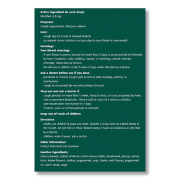 Ricola® Cough Drops, Natural Herb, 21 Drops-bag freeshipping - TVN Wholesale